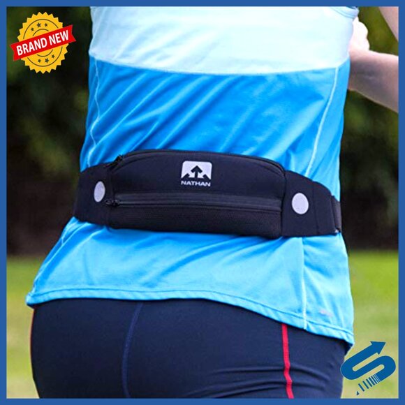 Adjustable Running Waist Pack with Phone Pocket, Reflective Details main image 5